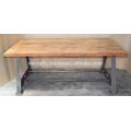 Cast Iron Leg Dining Table A Style